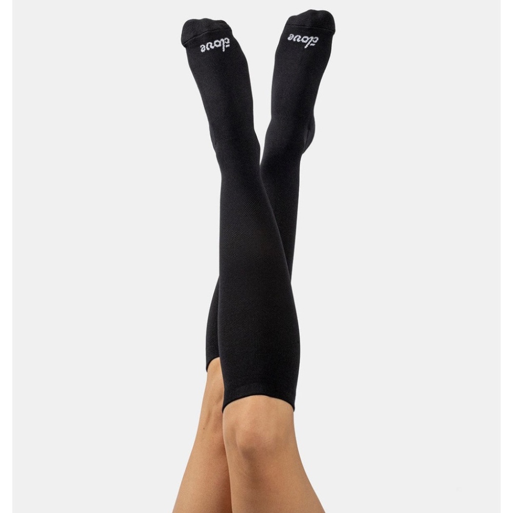 Elope Women's Black Over-the-Knee Socks